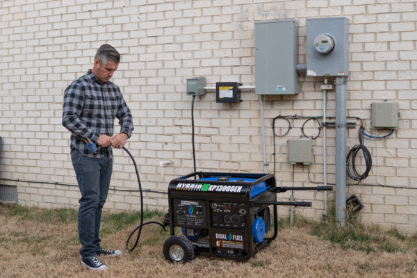 13,000 Watt Dual Fuel Portable Generator - Image 15