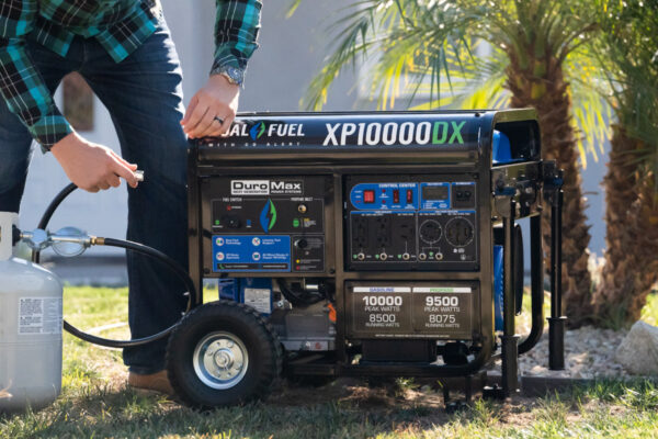 10,000 Watt Dual Fuel Portable Generator w/ CO Alert - Image 21