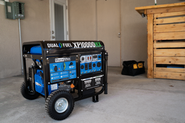 10,000 Watt Dual Fuel Portable HX Generator w/ CO Alert - Image 6