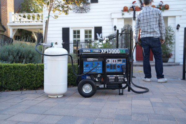13,000 Watt Dual Fuel Portable HX Generator w/ CO Alert - Image 20