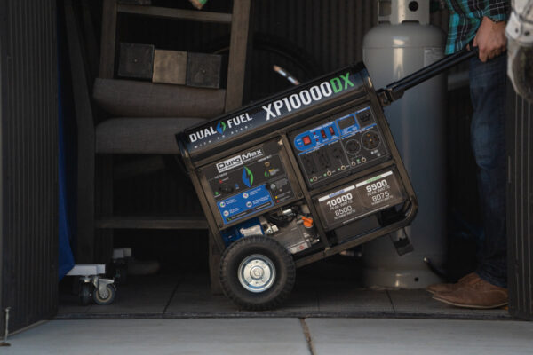 10,000 Watt Dual Fuel Portable Generator w/ CO Alert - Image 9