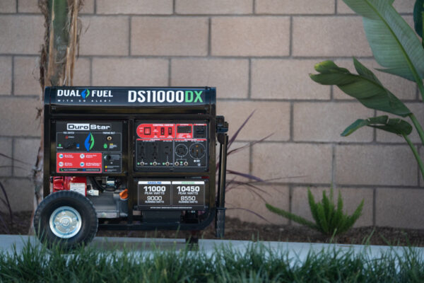 11,000 Watt Dual Fuel Portable Generator w/ CO Alert - Image 18