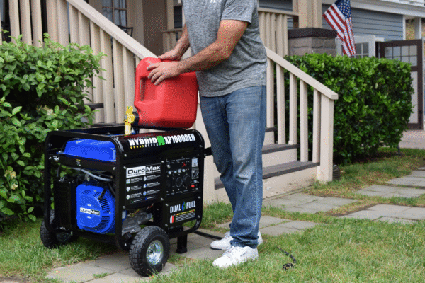 10,000 Watt Dual Fuel Portable Generator - Image 8