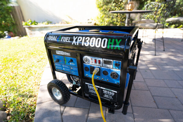 13,000 Watt Dual Fuel Portable HX Generator w/ CO Alert - Image 16