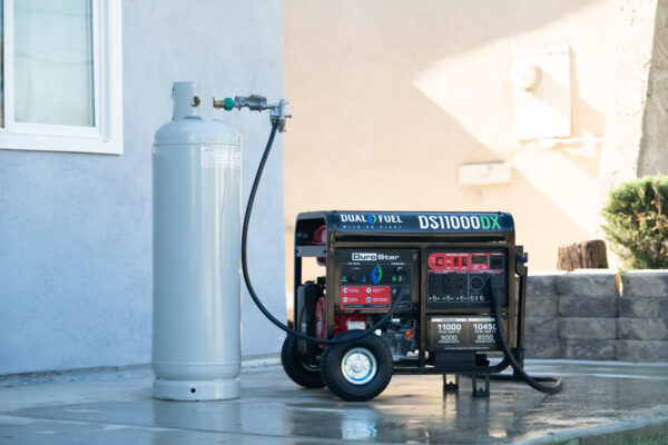 11,000 Watt Dual Fuel Portable Generator w/ CO Alert - Image 9