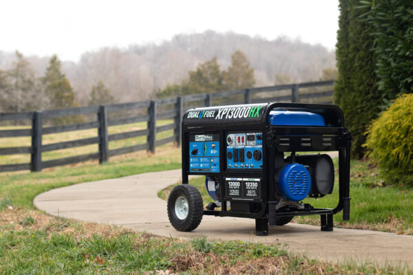 13,000 Watt Dual Fuel Portable HX Generator w/ CO Alert - Image 7