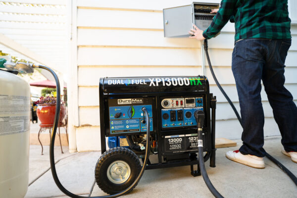 13,000 Watt Dual Fuel Portable HX Generator w/ CO Alert - Image 32