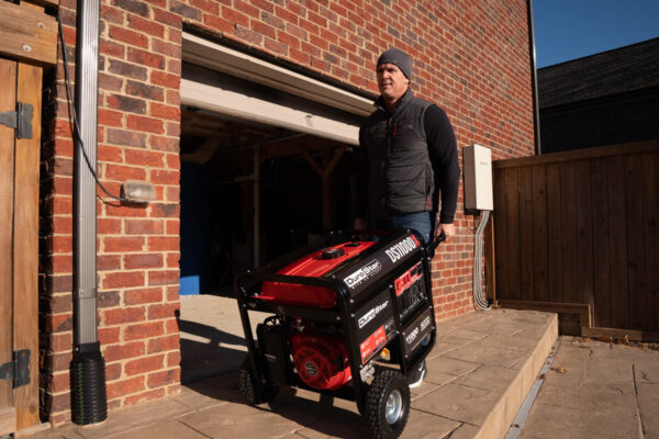 11,000 Watt Gasoline Portable Generator w/ CO Alert - Image 14