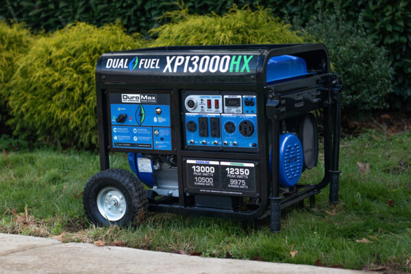 13,000 Watt Dual Fuel Portable HX Generator w/ CO Alert - Image 8