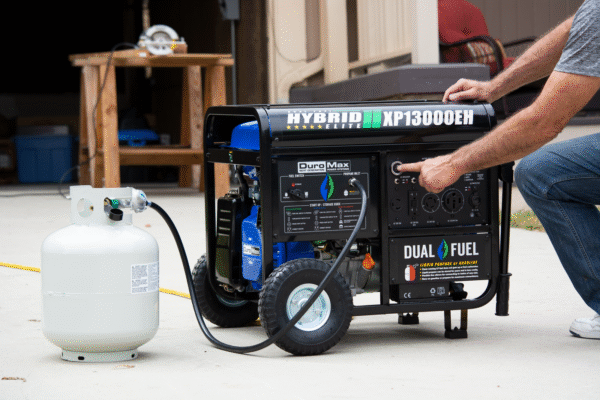 13,000 Watt Dual Fuel Portable Generator - Image 11