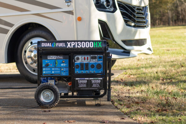13,000 Watt Dual Fuel Portable HX Generator w/ CO Alert - Image 12
