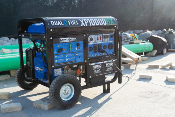 10,000 Watt Dual Fuel Portable HX Generator w/ CO Alert - Image 16