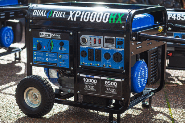 10,000 Watt Dual Fuel Portable HX Generator w/ CO Alert - Image 18