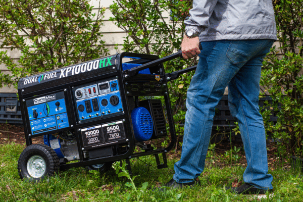 10,000 Watt Dual Fuel Portable HX Generator w/ CO Alert - Image 20