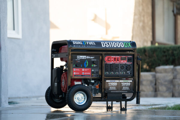 11,000 Watt Dual Fuel Portable Generator w/ CO Alert - Image 15