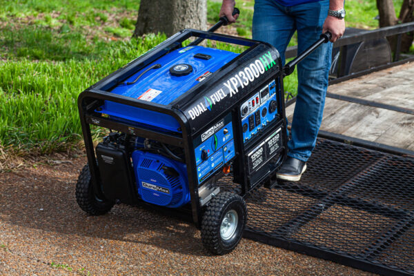 13,000 Watt Dual Fuel Portable HX Generator w/ CO Alert - Image 15