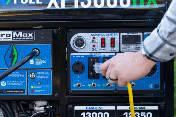 13,000 Watt Dual Fuel Portable HX Generator w/ CO Alert - Image 13