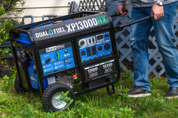 13,000 Watt Dual Fuel Portable HX Generator w/ CO Alert - Image 22