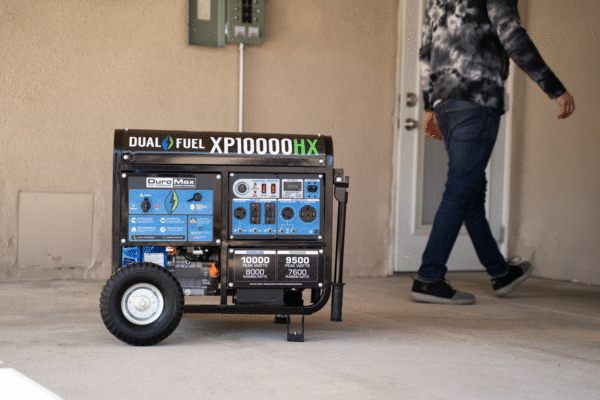 10,000 Watt Dual Fuel Portable HX Generator w/ CO Alert - Image 25
