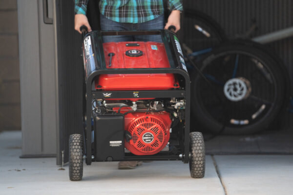 11,000 Watt Dual Fuel Portable Generator w/ CO Alert - Image 11