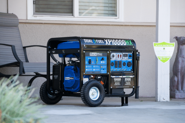 10,000 Watt Dual Fuel Portable HX Generator w/ CO Alert - Image 27