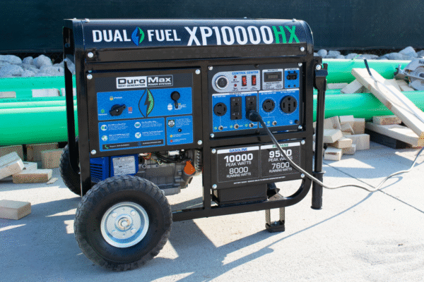 10,000 Watt Dual Fuel Portable HX Generator w/ CO Alert - Image 30