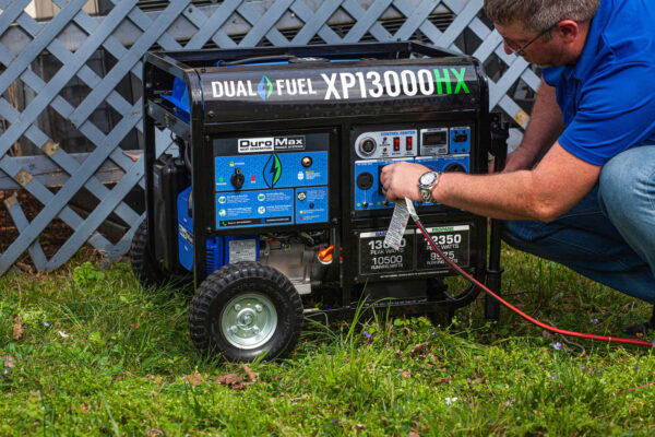 13,000 Watt Dual Fuel Portable HX Generator w/ CO Alert - Image 17