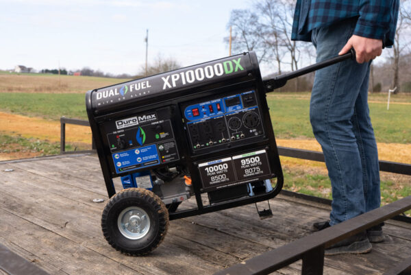 10,000 Watt Dual Fuel Portable Generator w/ CO Alert - Image 19