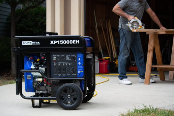 15,000 Watt Dual Fuel Portable Generator - Image 4