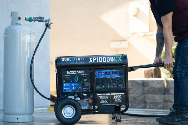 10,000 Watt Dual Fuel Portable Generator w/ CO Alert - Image 22
