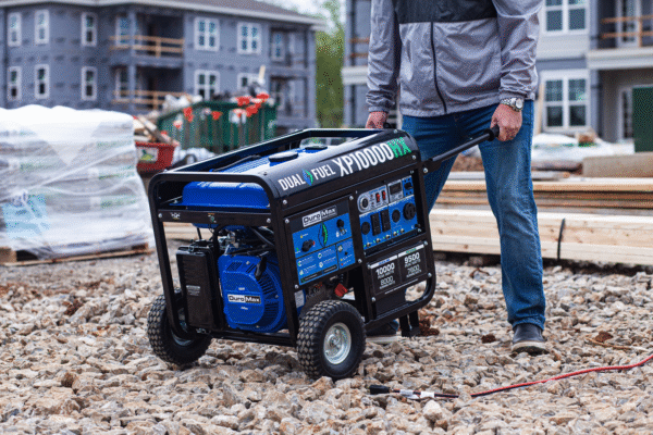 10,000 Watt Dual Fuel Portable HX Generator w/ CO Alert - Image 33