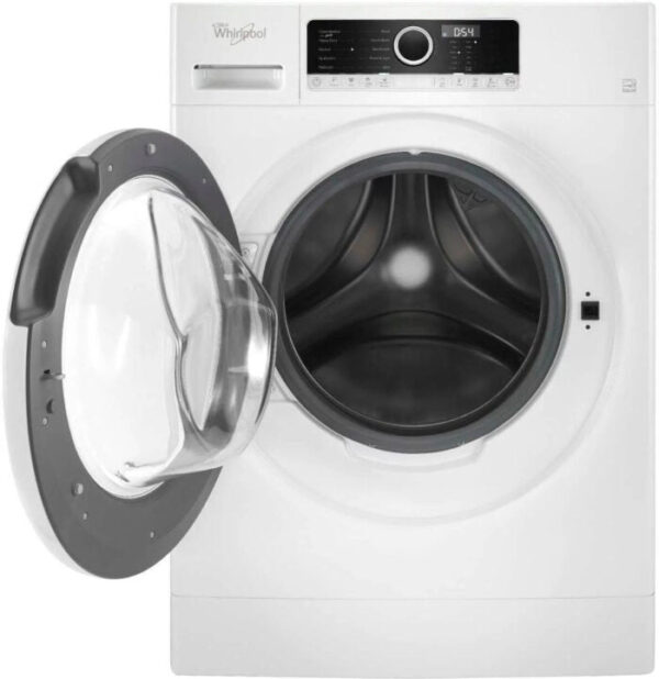 Whirlpool – 1.9 Cu. Ft. High Efficiency Stackable Front-Load Washer with Detergent Dosing Aid – White - Image 3