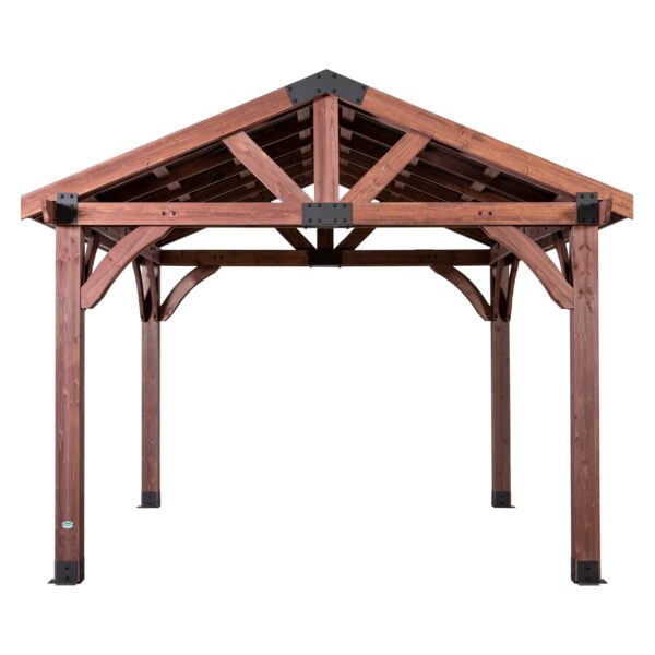 Backyard Discovery 12×12 Arlington Gazebo with Electric - Image 6