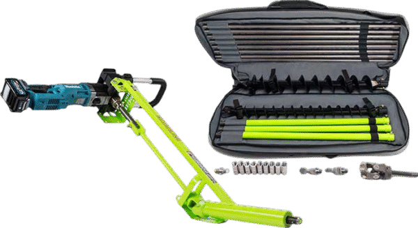 MiniTrencher SB431e SiBore Drill Full Package Boring Auger Battery Powered New