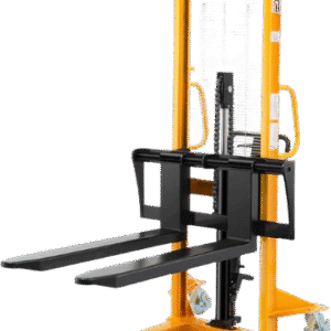 Apollolift A-3003 63" Lifting Height 2200 lbs. Capacity Adjustable Forks Manual Hydraulic Straddle Stacker New