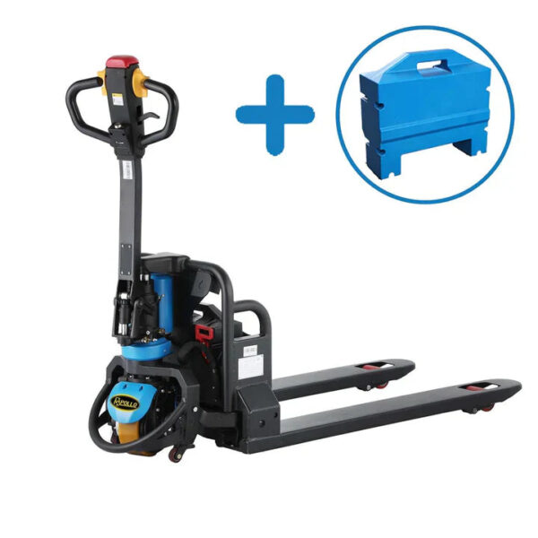 Apollolift A-1020 Fully Electric Walkie Powered Pallet Jack Lithium Battery 3300 lbs Capacity 48" x 27" Manufacturer RFB - Image 11