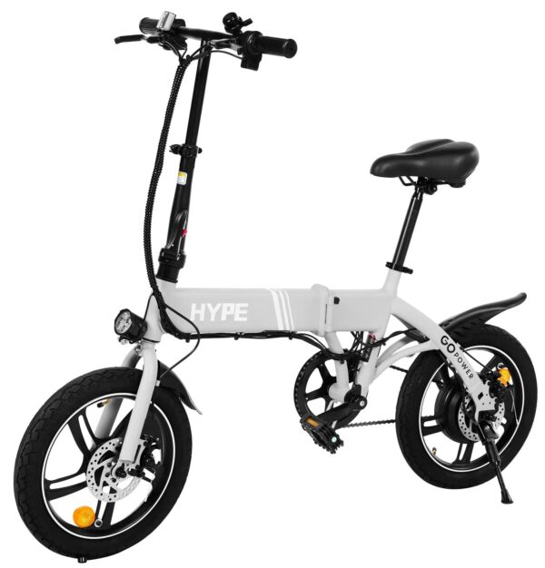 GoPowerBike GoHype Electric Bike Foldable 350W 20 MPH 30 Mile Range Open Box RFB - Image 4