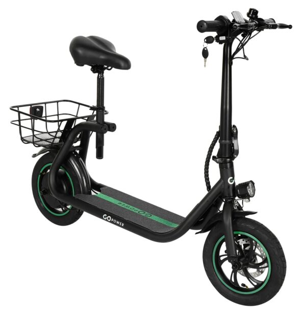 GoPowerBike GoFlow Electric Scooter 350W 15 MPH 18 Mile Range RFB - Image 4