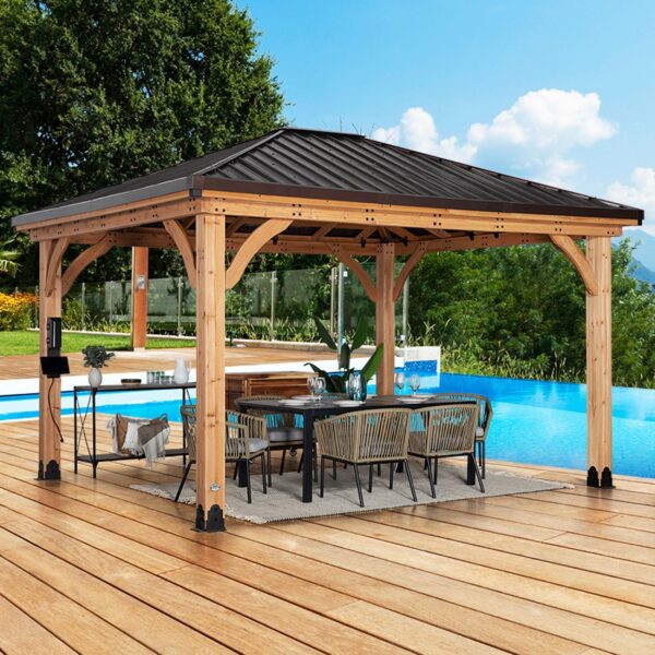 Backyard Discovery  14×12 Barrington Gazebo