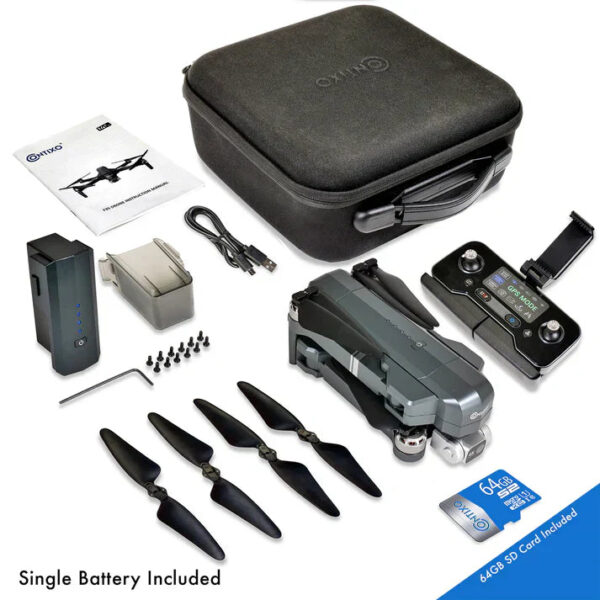 Contixo F35 Drone Foldable with 4K UHD Camera 2-Axis Gimbal GPS Control New - Image 9