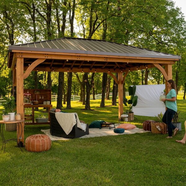 Backyard Discovery 16×12 Barrington Gazebo - Image 9