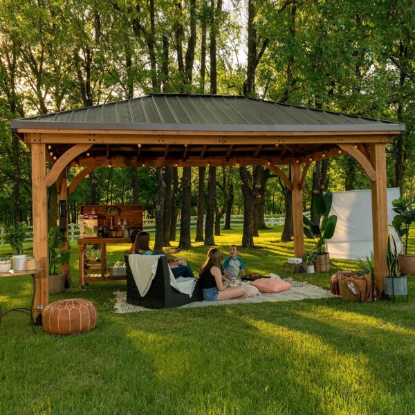 Backyard Discovery  14×12 Barrington Gazebo - Image 10