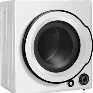 Costway Compact Laundry Dryer 2.5 Cu. Ft with Stainless Steel Drum 1350W New