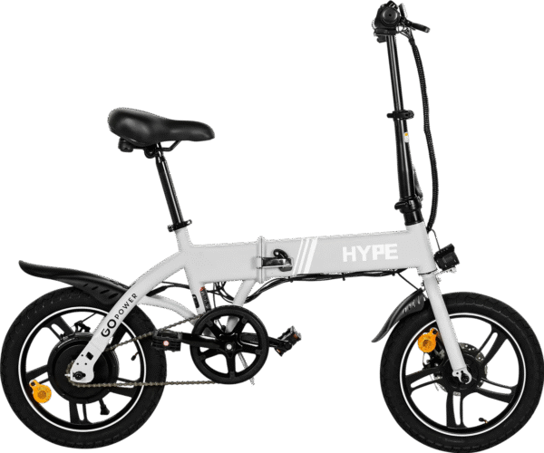 GoPowerBike GoHype Electric Bike Foldable 350W 20 MPH 30 Mile Range Open Box RFB