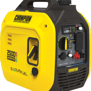 Champion 201323 1850W/2500W Generator Inverter Dual Fuel Gas Propane with CO Shield New