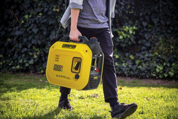 Champion 201323 1850W/2500W Generator Inverter Dual Fuel Gas Propane with CO Shield New - Image 4