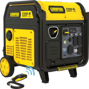 Champion 201407 9000W/11000W Generator Gas Inverter 50 Amp Low THD CO Shield Remote Start New