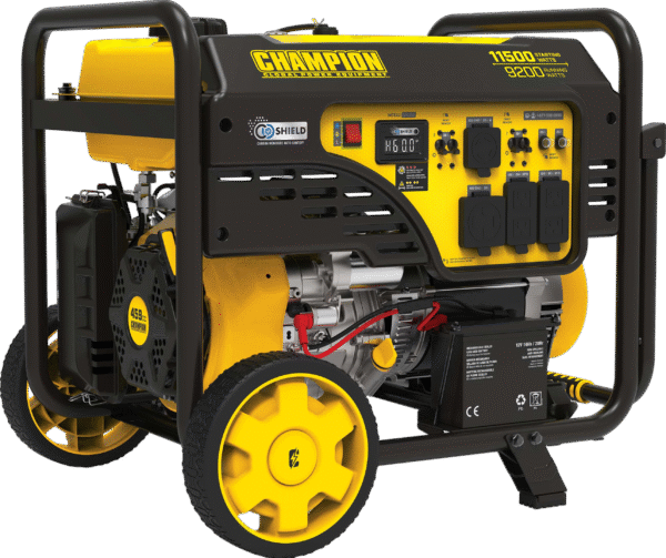 Champion 201494 9200W/11500W Generator 50 Amp Gas Electric Start CO Shield New