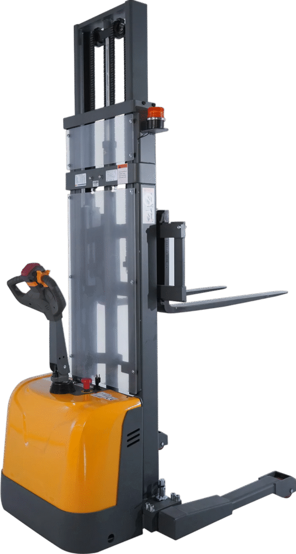 Apollolift A-3050 Powered Forklift Full Electric Walkie Stacker 3,300 Lbs Capacity 98" Lifting New