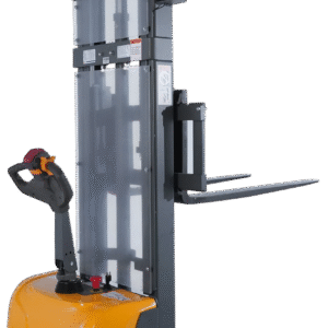 Apollolift A-3047 Full Electric Walkie Stacker w/ Straddle Legs 3,300 Lbs Cap. 118" Lifting New